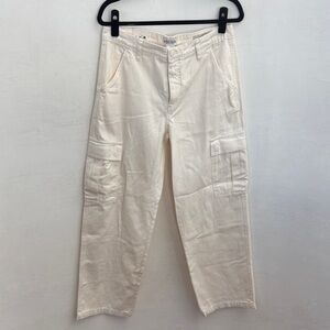 Guess Cargo Pants in Off-White